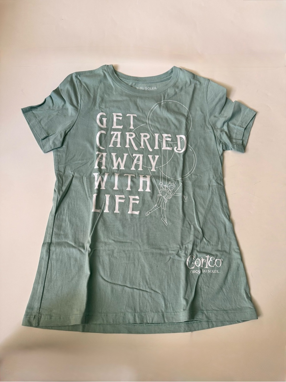 Cirque du Soleil Corteo Seafoam Green Graphic Tee - Women's Short Sleeve